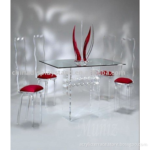 Acrylic Table and Chair